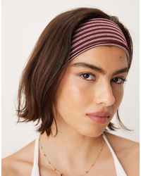 ASOS - Striped Jersey Headband - Lyst