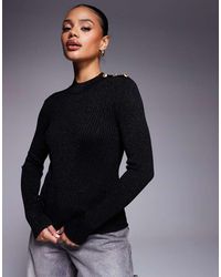 Barbour - Stella Knitted Rib Jumper - Lyst