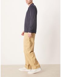 ASOS - Loose Straight Cargo Trousers - Lyst