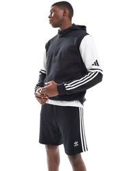 adidas Originals - Sudadera Negra Y Blanca Con Capucha Squadra 25 De Adidas Football-Negro - Lyst