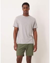 ASOS - Slim Fit Waffle Jersey Short With Pintuck - Lyst