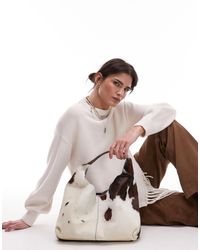 & Other Stories - Small Leather Tote Bag - Lyst
