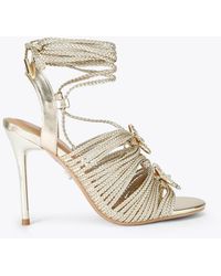 Carvela Kurt Geiger - Marina High Tie Heeled Sandals - Lyst