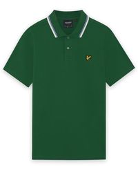 Lyle & Scott - Ss Polo Shirts Tipped Track Polo Shirt - Lyst