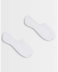 Pieces - 2 Pack Trainer Socks - Lyst