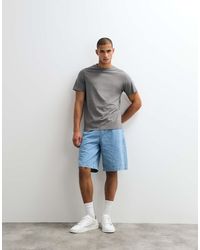 ASOS - Camiseta Gris Carbón Básica De Corte Estándar Essentials De - Lyst