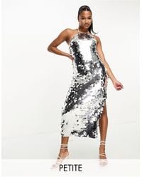 Collective The Label - Exclusive Disc Sequin Midi Dress - Lyst
