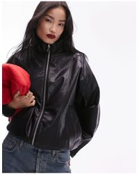 TOPSHOP - Giacca bomber anni '80 - Lyst