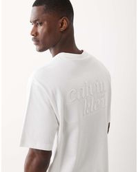 Calvin Klein - Chest Logo Graphic T-Shirt - Lyst