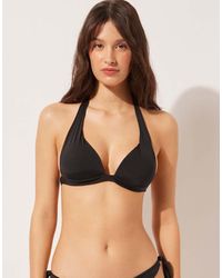 Calzedonia - Calzendonia Padded Triangle Bikini Top Indonesia - Lyst