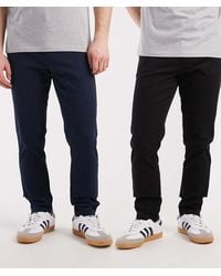 ASOS - 2 Pack Skinny Chinos - Lyst