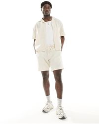 Abercrombie & Fitch - Pantalones cortos color holgados sin cierres - Lyst