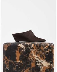 Dolce Vita - Hilah Square Toe Wedge Mules - Lyst