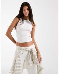 ASOS - Twist Detail Scoop Neck Cami - Lyst