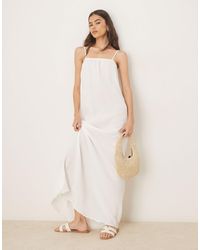 JDY Tall - – strukturiertes, ärmelloses maxikleid - Lyst