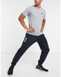 under armour black sweatpants