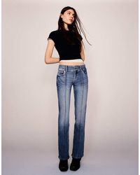 Bershka - Bootcut Jeans Met Lage Taille - Lyst