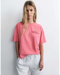 Pull&Bear - Oversized Soho Street Graphic T-Shirt - Lyst