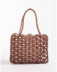ASOS - Resin Bead Clutch Bag - Lyst