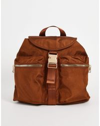ASOS Utility Backpack - Brown