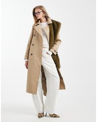 ASOS - Waterafstotende Trenchcoat Met Lange Pasvorm - Lyst