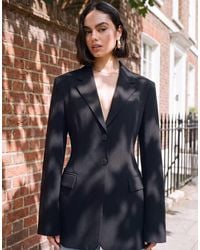 ASOS - Tailored Cinch Waist Blazer - Lyst