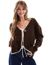 ASOS - – oversize-strickjacke - Lyst