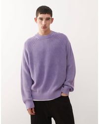 Weekday - – locker geschnittener strickpullover - Lyst