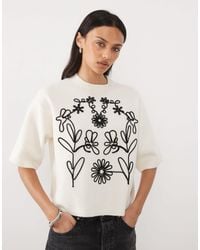 Threadbare - – kurzärmliger pullover - Lyst