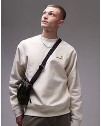 Carhartt - – american script – sweatshirt - Lyst
