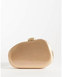 ASOS - Abstract Hardbox Clutch Bag With Cross Body Strap - Lyst