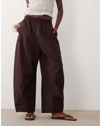 ARKET - Pure Cotton Pull On Trousers - Lyst