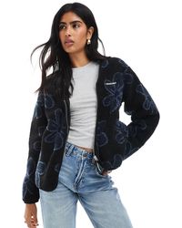 Santa Cruz - – locker geschnittene sherpa-jacke - Lyst