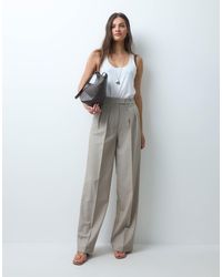 ASOS - Tall pantalon large ajusté avec détail - Lyst