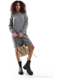 ONLY - – midi-pulloverkleid - Lyst