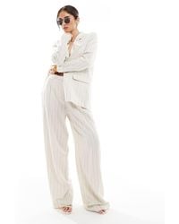 Vero Moda - Mix And Match Linen Touch Pleat Front Trouser Co-Ord - Lyst