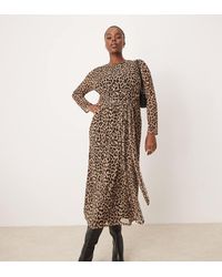 Never Fully Dressed - Midaxi Jurk Van Mesh Met Gestrikte Voorkant - Lyst
