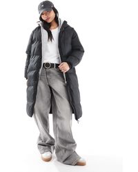Brave Soul - Petite – wattierte maxi-jacke - Lyst