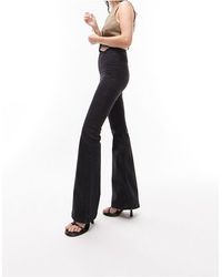 TOPSHOP - Joni Flare Jeans - Lyst