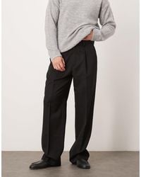 ASOS - Pantalon ample habillé à pinces - Lyst