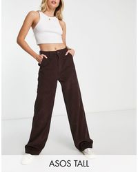 ASOS - Tall Cord Slouchy Dad Trouser - Lyst