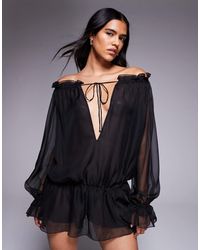 I.AM.GIA - I.am. gia – jazmin – bardot-playsuit - Lyst