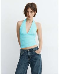 Pull&Bear - – neckholder-oberteil - Lyst