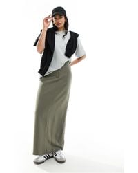 4th & Reckless - Tailored Column Maxi Skirt - Lyst