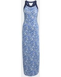 adidas Originals - X Liberty London Tonal Maxi Dress - Lyst