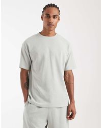 New Look - Co-ord Waffle T-shirt - Lyst