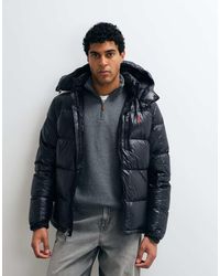 Polo Ralph Lauren - Gorham Icon Logo Insulated Glossed Down Puffer Jacket - Lyst