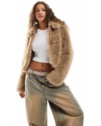 Daisy Street - Cropped Jack Van Imitatiebont - Lyst