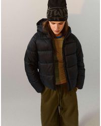 Pull&Bear - Steppjacke mit kapuze - Lyst