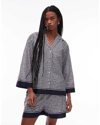 ARKET - Loose Fit Beach Shirt With Revere Collar - Lyst
